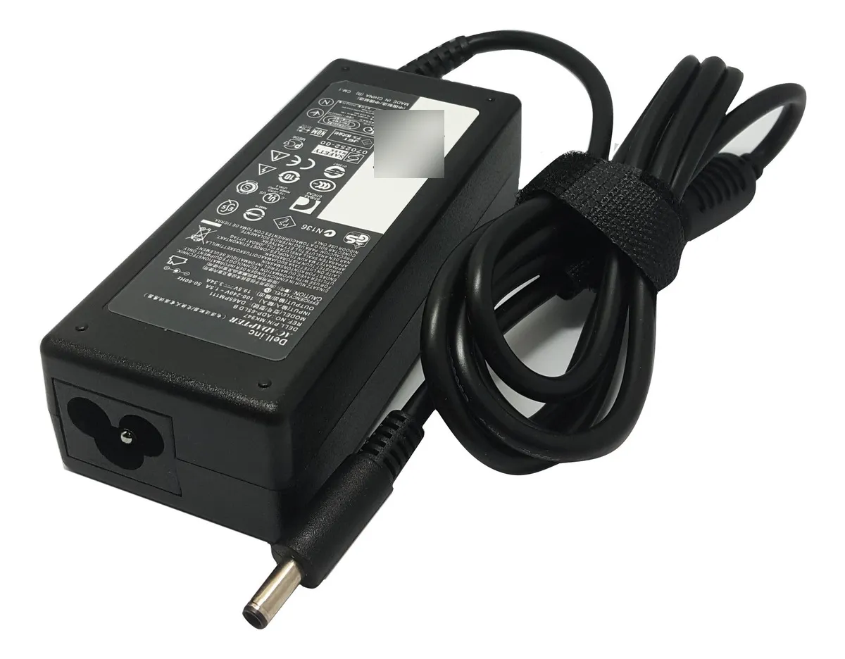D_NQ_NP_2X_624654-MLA76112496174_052024-F Cargador Para Dell Ultrabook Xps 11 12 18 Precisio M20+cable Negro - Imagen 1