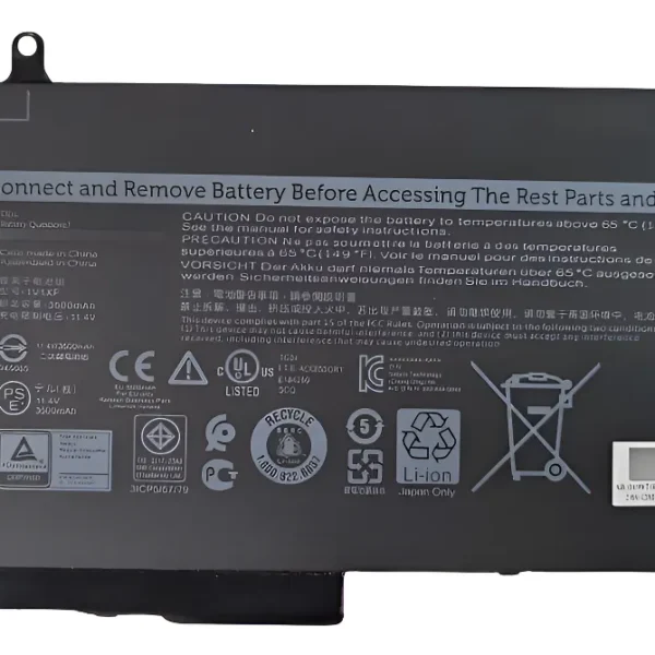 Batería Dell Latitude 5400 5410 5510 Type 1v1xf Original Negro